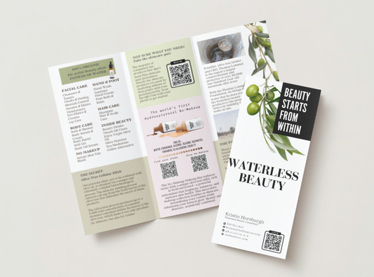 Waterless Beauty Brochure (customizable)